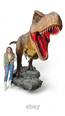 T-Rex Statue Huge T Rex Jurassic Dino Large Statue Outdoor 20FT