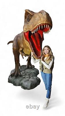 T-Rex Statue Huge T Rex Jurassic Dino Large Statue Outdoor 20FT