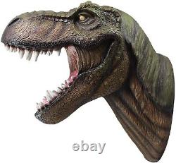 T-Rex Tyrannosaurus Dinosaur Head Statue Bust Realistic Gift Jurrasic Park Decor