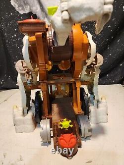 T Rex Ultra Dino TRICERATOPS Imaginext BONE BUS AND TRICERATROPS TEMPLE TOY LOT