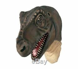 T-Rex Wall Mount Jumbo Dino Head Life Size Statue Dinosaur Display Prop