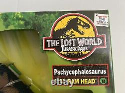 The Lost World Jurassic Park? Pachycephalosaurus Dino Strike Ram Head 1996 NIB