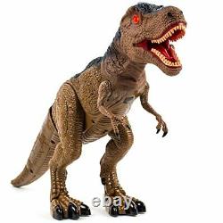 Toysery Remote Control Dinosaur Toy, Realistic Tyrannosaurus T-Rex Dinosaur Toy