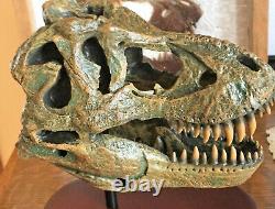 Tyrannosaurus T-rex Skull Huge Large Model Tooth Dinosaur Replica Bone Big 1/10
