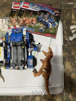 USED Lego LOT Jurassic 75918 75917 75915 T Rex Tracker Raptor Pteranodon READ