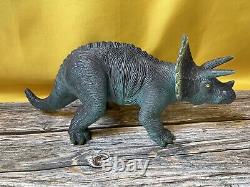 VINTAGE 1999 Dinosaur Figure Lot DIMETRODON, T-Rex, Triceratops, Brontosaurus