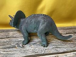 VINTAGE 1999 Dinosaur Figure Lot DIMETRODON, T-Rex, Triceratops, Brontosaurus