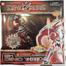 VTG DinoZaurs DZ-1 Dino T-Rex 8 Transforming Action Figure 1998 Bandai NIB