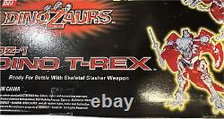 VTG DinoZaurs DZ-1 Dino T-Rex 8 Transforming Action Figure 1998 Bandai NIB