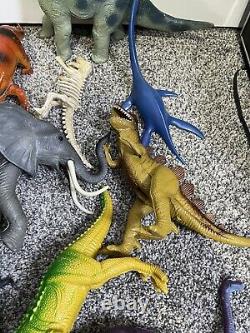 Vintage 1980s 1990s Imperial Toys Dinosaur Lot Of 35 Total Kenner