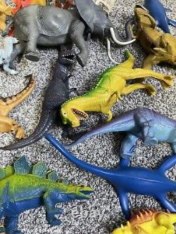 Vintage 1980s 1990s Imperial Toys Dinosaur Lot Of 35 Total Kenner