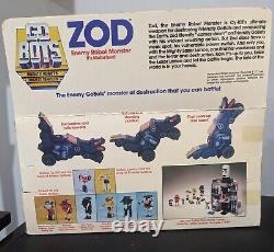 Vintage 1983 Tonka GoBots Zod Dinosaur Robot MIB Rare Complete Untested