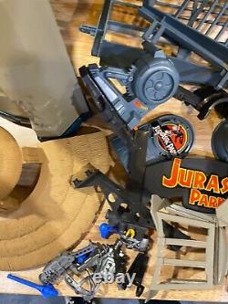 Vintage 1993 Jurassic Park Command Compound Dinosaur Playset Figures Accessories