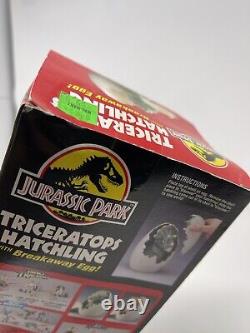 Vintage 1994 Kenner Jurassic Park Triceratops Hatchling Egg 61068 Brand New