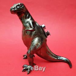 Vintage Metal T-Rex Dinosaur Table Top Lighter Japan (Rare)