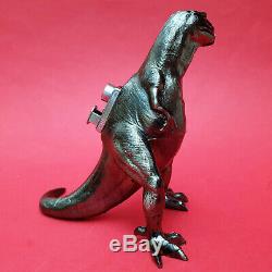 Vintage Metal T-Rex Dinosaur Table Top Lighter Japan (Rare)