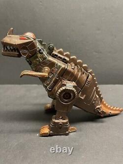 Vintage Transformers Grimlock G1 Prehistory Animal T-Rex 1985 Knockoff Bootleg