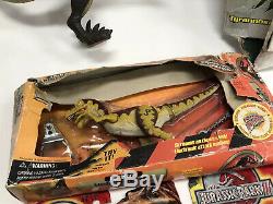 Vtg Lot Of 12 Hasbro Velociraptor T Rex Jurassic Park 3 III Electronic Dinosaur