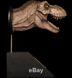 W-Dragon Female Tyrannosaurus T Rex Head Statue Dinosaur Model Figure Collector