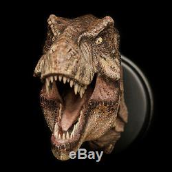 W-Dragon Rexy Model Tyrannosaurus Rex T-Rex Head Statue Dinosaur Collector Toys