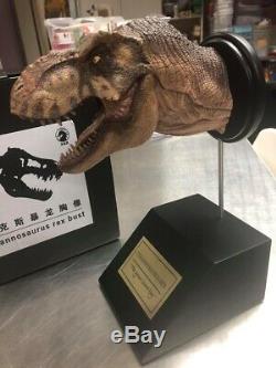 W Dragon T-REX Bust Dinosaur resin finished model figurine figure Statue